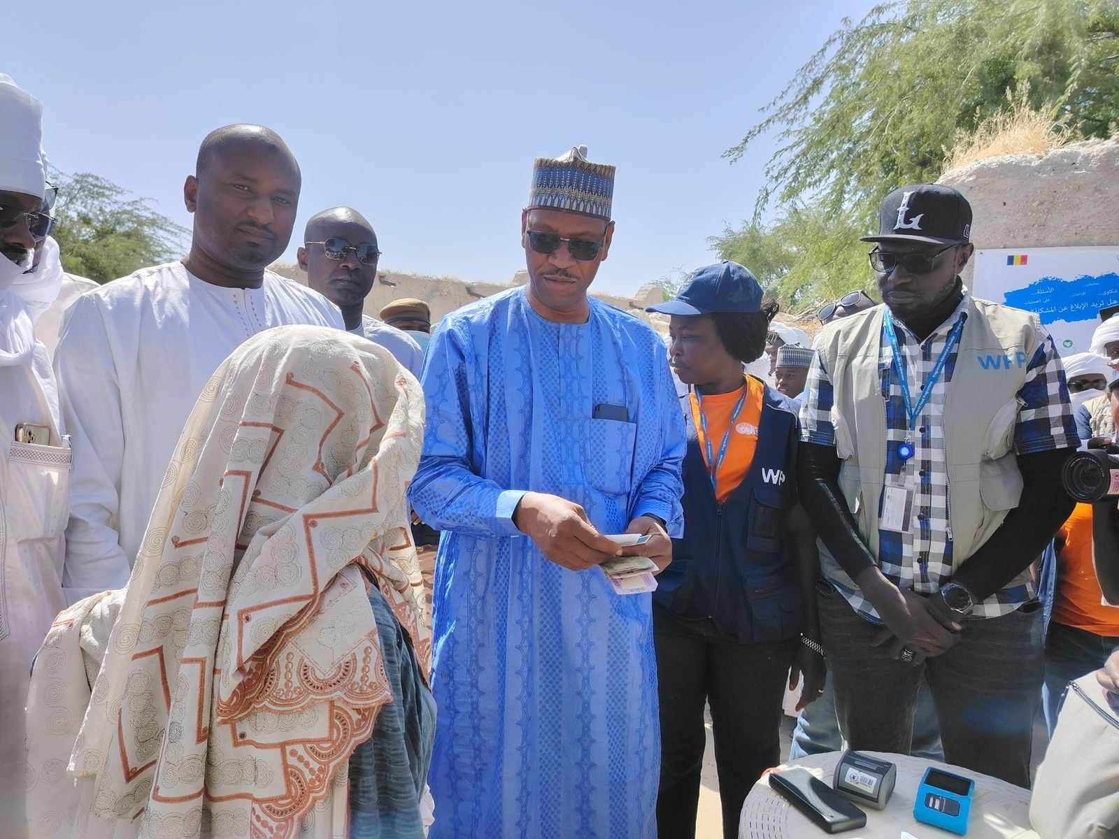 Tchad : À Biliah, le PAM lance une distribution gratuite de fonds aux couches vulnérables