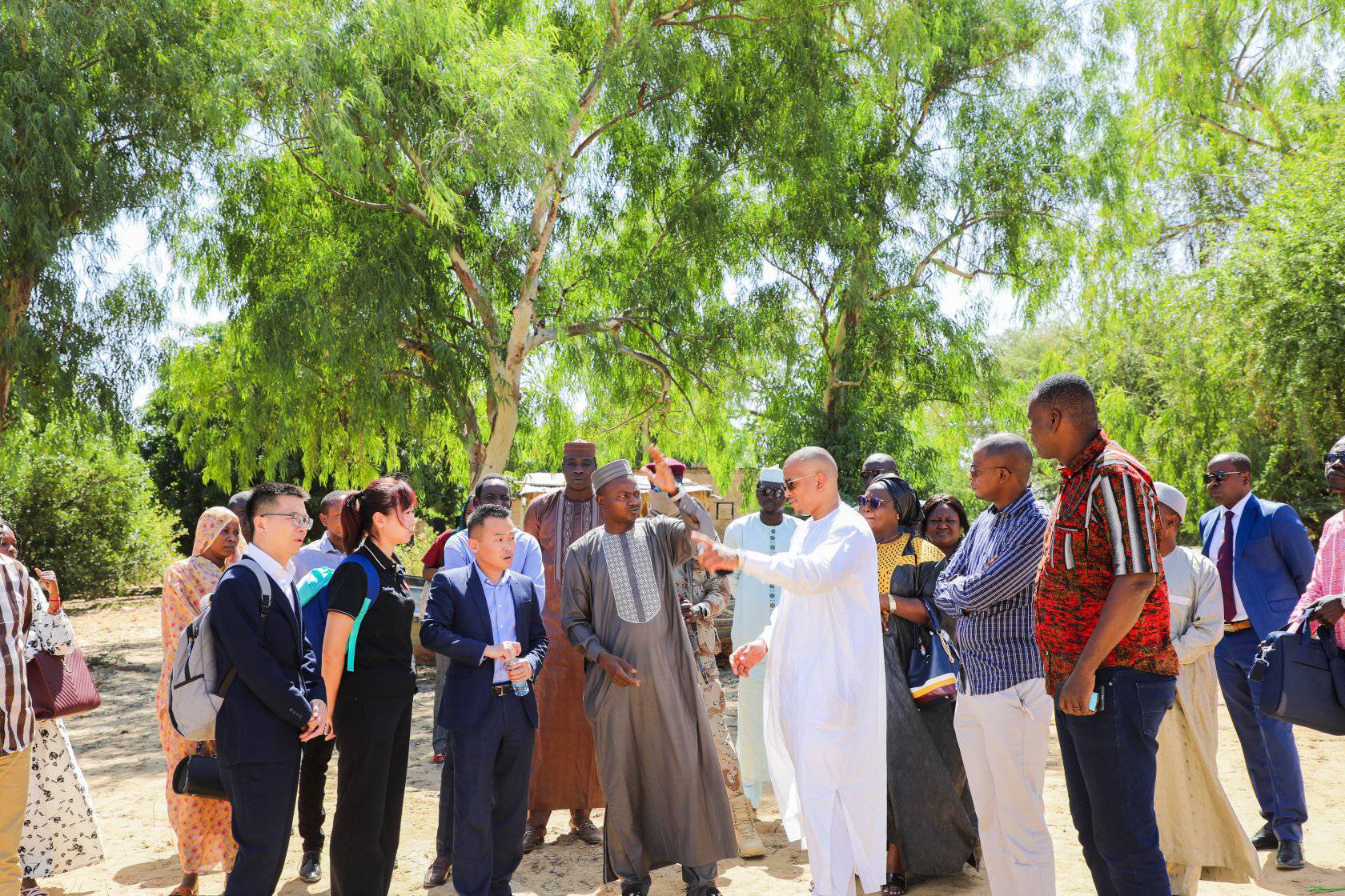 Le Tchad investit dans le sport de base : Le ministre DJERMAH AUMI visite des sites clés