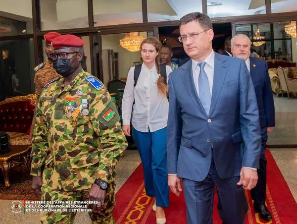 Le Burkina Faso et la Russie renforcent leur partenariat stratégique