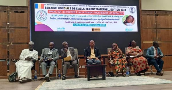 Le Tchad célèbre la Semaine mondiale de l'allaitement maternel et réaffirme son engagement en faveur de la santé infantile