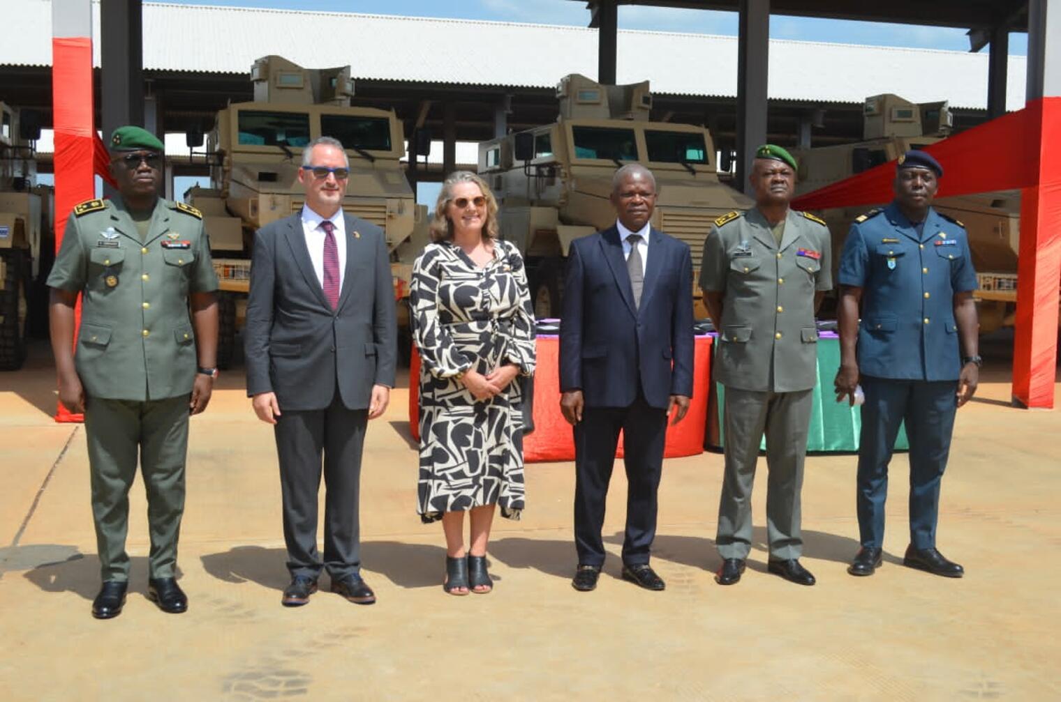 Le Bénin renforce ses capacités militaires grâce à un don américain