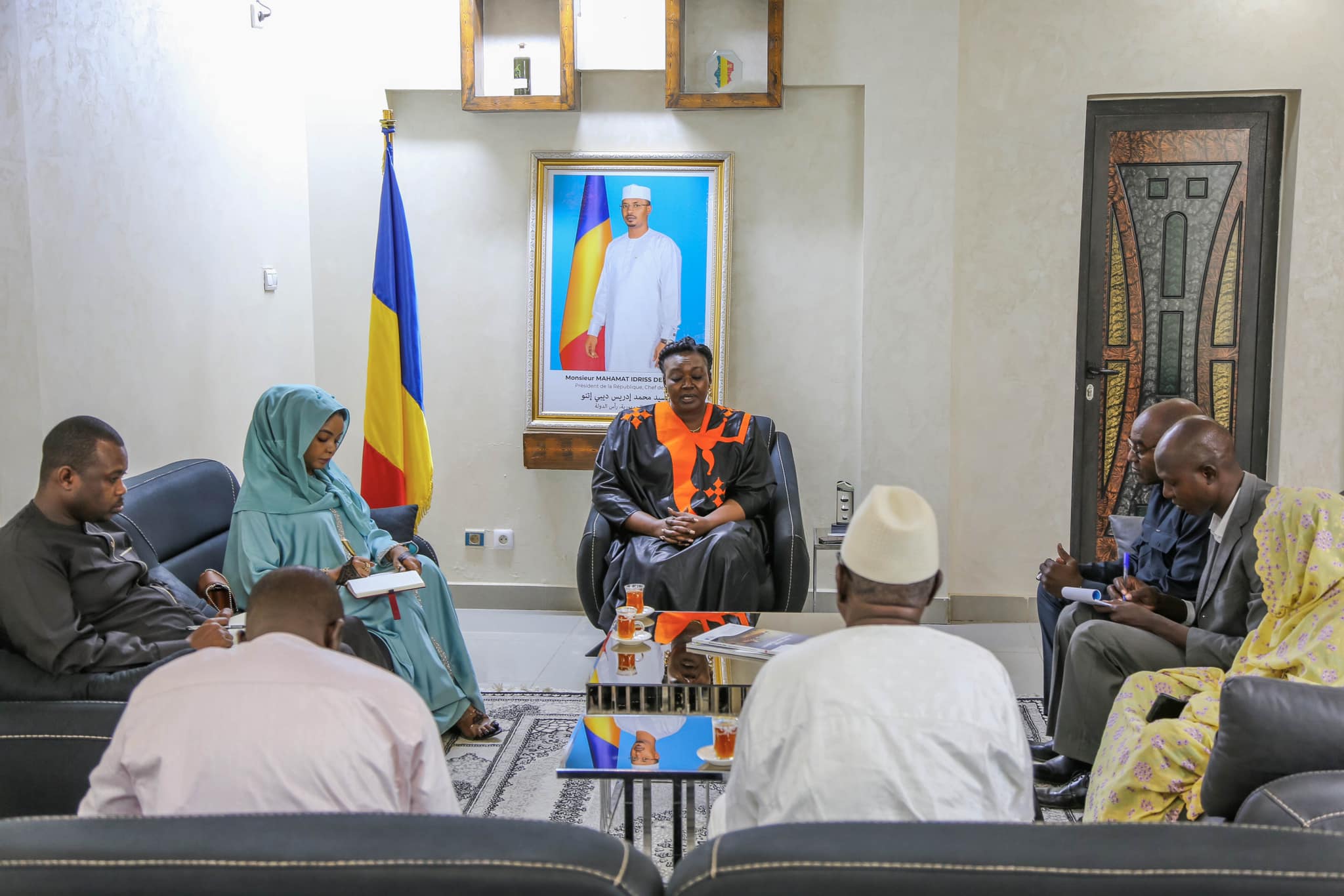 Tchad : Audience entre la Ministre du Pétrole, des Mines et de la Géologie du Tchad et  la Confédération Libre des Travailleurs du Tchad