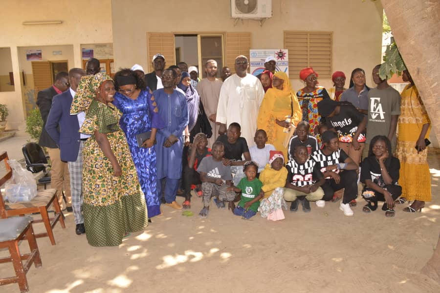 Tchad : la CNPS offre des vivres aux orphelins de SOS Villages d’Enfants