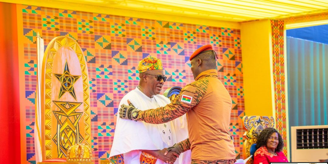 Ghana : le capitaine Ibrahim Traoré a assisté à l’investiture du président Dramani Mahama