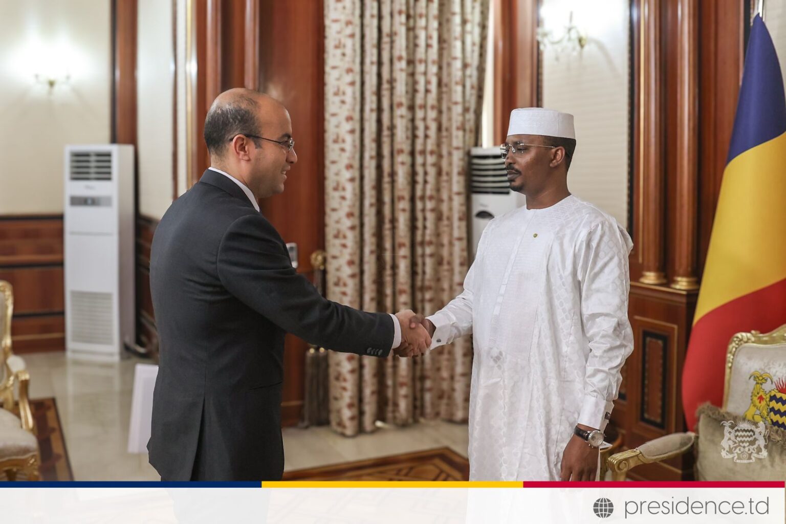 Tchad-Algerie : Réception d'un Émissaire du Président Tebboune par le Chef de l'État