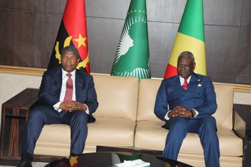 Congo : Visite de travail du Président Angolais à Brazzaville