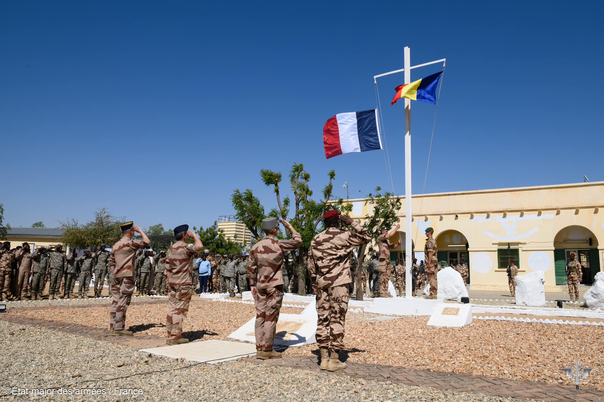 Tchad : L'armée française annonce le bon déroulement de la rétrocession du camp d'Abéché