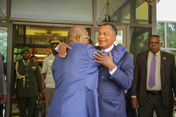 Congo : Visite d'amitié de Son Excellence Umaro Sissoco Embaló à Brazzaville