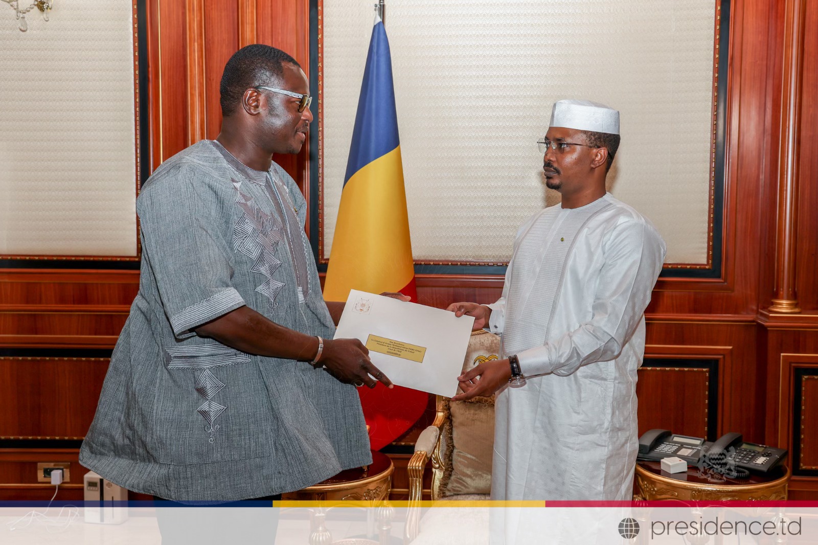 Tchad-Burkina : un émissaire du président Ibrahim Traoré reçu par le président tchadien