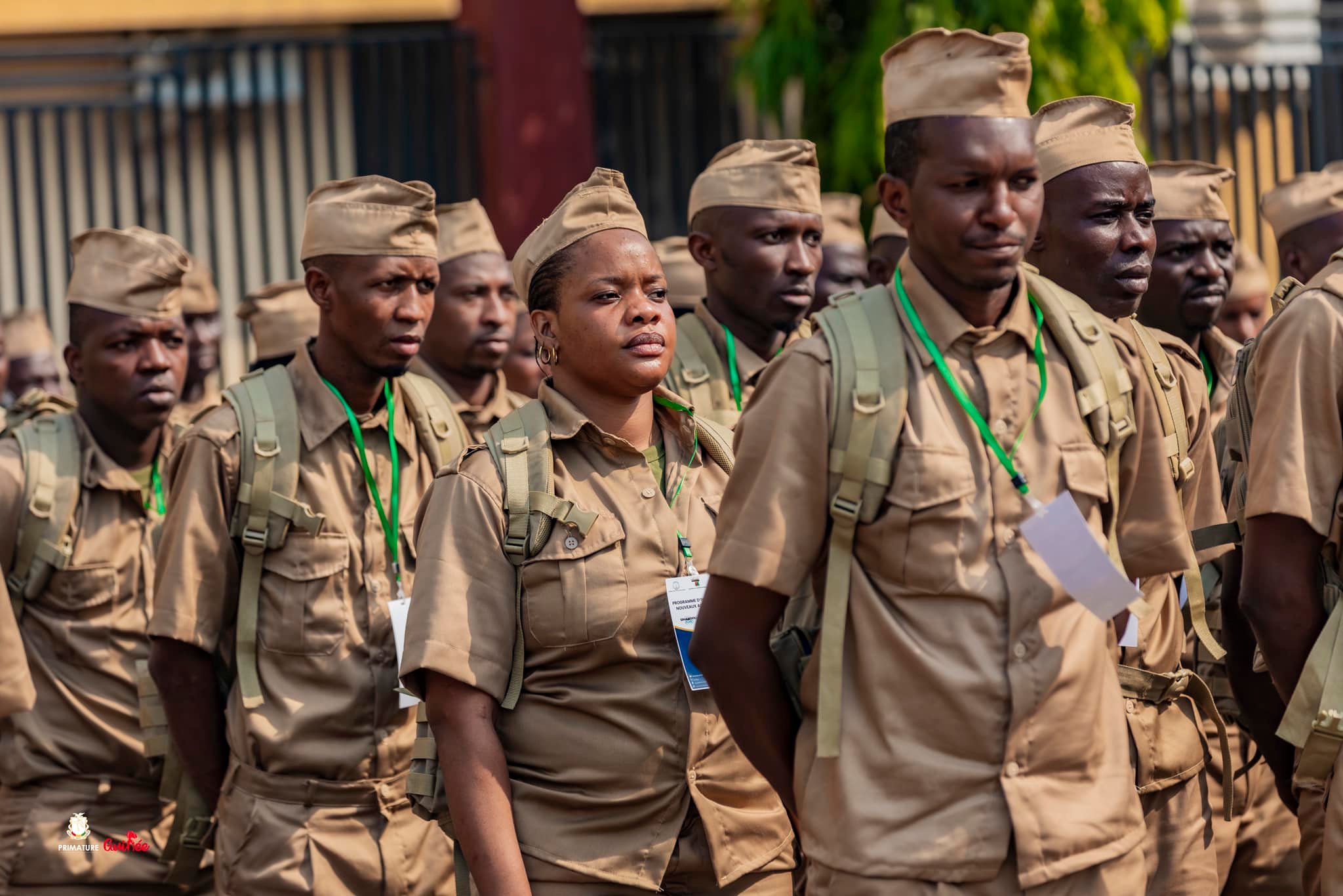 Guinée : 2 000 nouveaux fonctionnaires entament une formation civilo-militaire