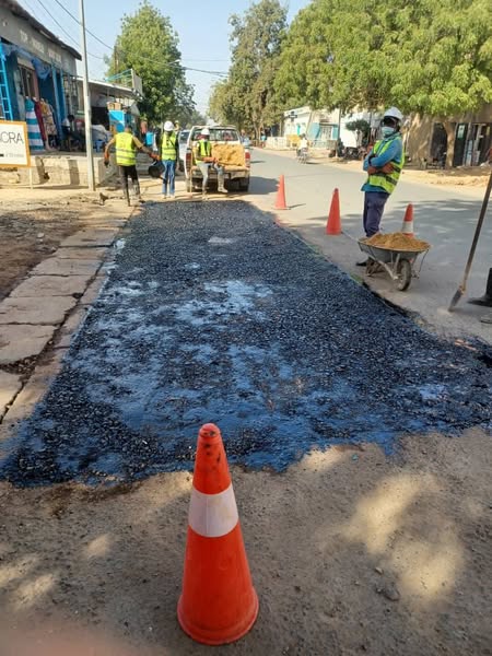 N'Djamena : Les voiries urbaines font peau neuve grâce à l'AGER