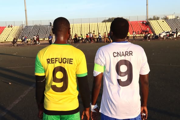 Tchad : Un match de football pour célébrer la solidarité entre Tchadiens et réfugiés