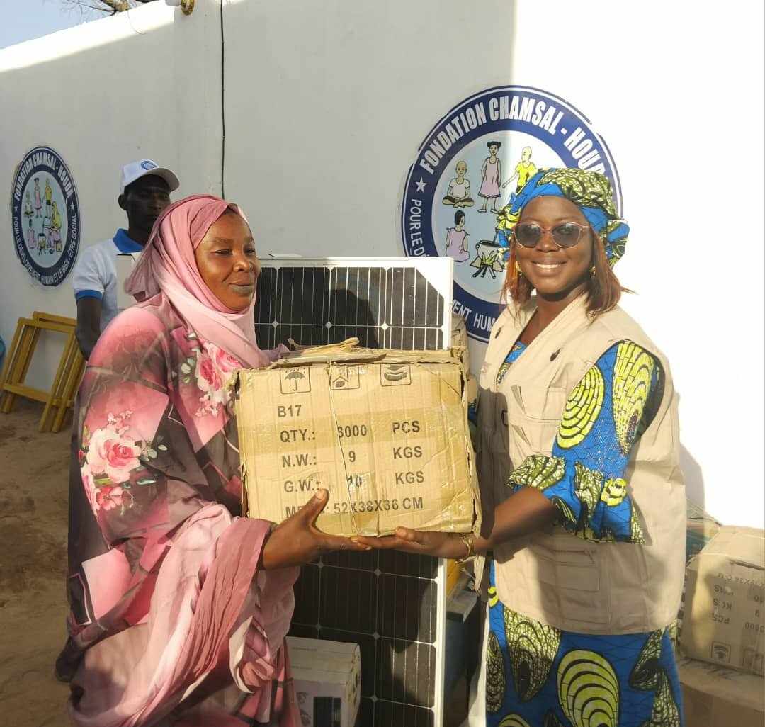 Tchad : à Abéché, 14 groupements féminins reçoivent des matériels de la Fondation Chamsal-Houda et du PNUD