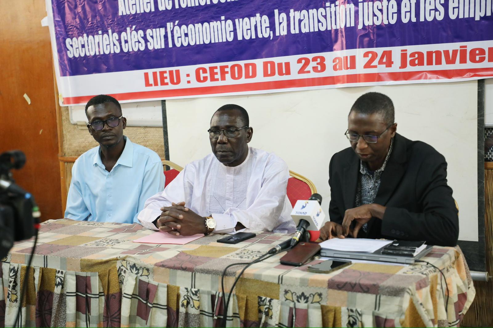 Tchad : Lancement d’une formation sur l’économie verte et les emplois décents