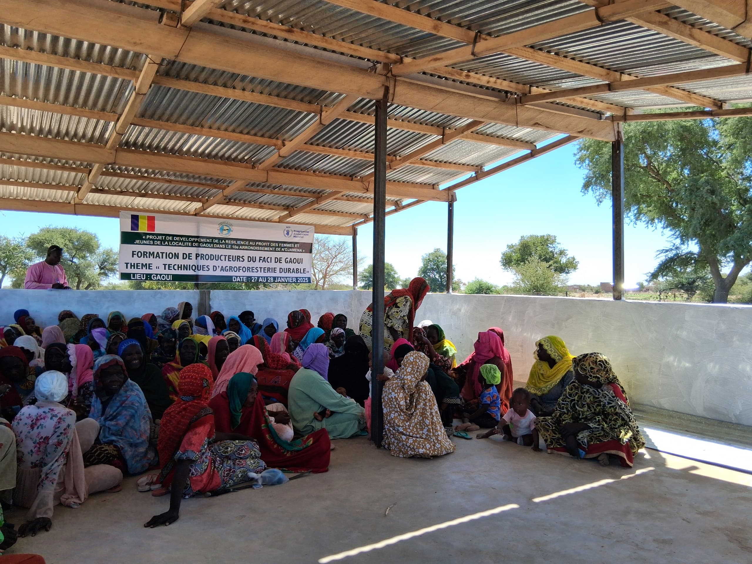 Tchad : L'ANGMV et le PAM forment 150 femmes à l'agroforesterie durable