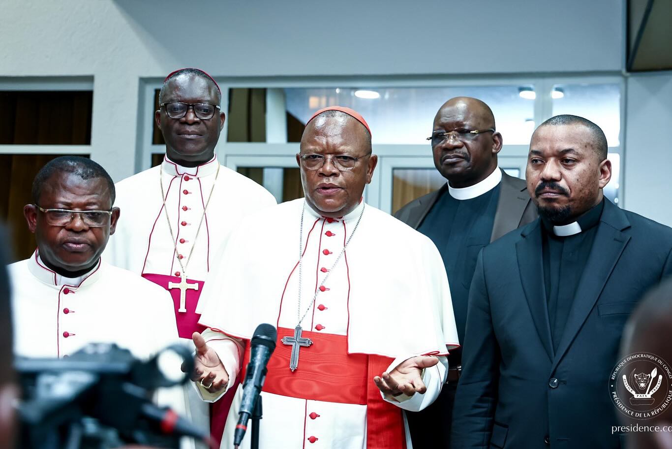 RDC : le président Tshisekedi reçoit une délégation de la Conférence épiscopale