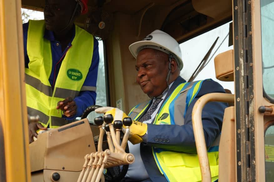 La RCA investit dans ses routes : Lancement de grands travaux à Bangui