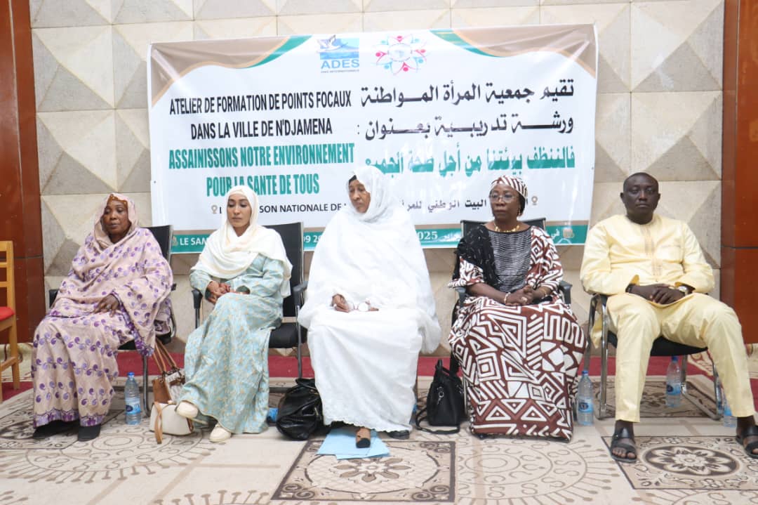 Tchad : "Femme Citoyenne" forme et sensibilise sur l’assainissement de l’environnement