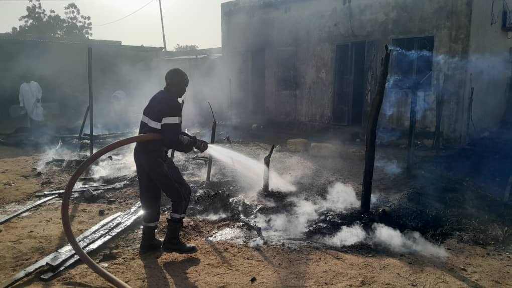 Tchad : à Abéché, un incendie ravage l’atelier ECAD avec beaucoup des pertes matérielles