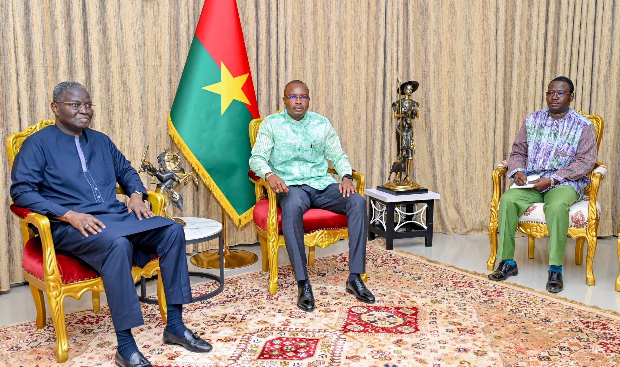 Burkina : la performance du pays saluée par le président de la Commission de l’UEMOA