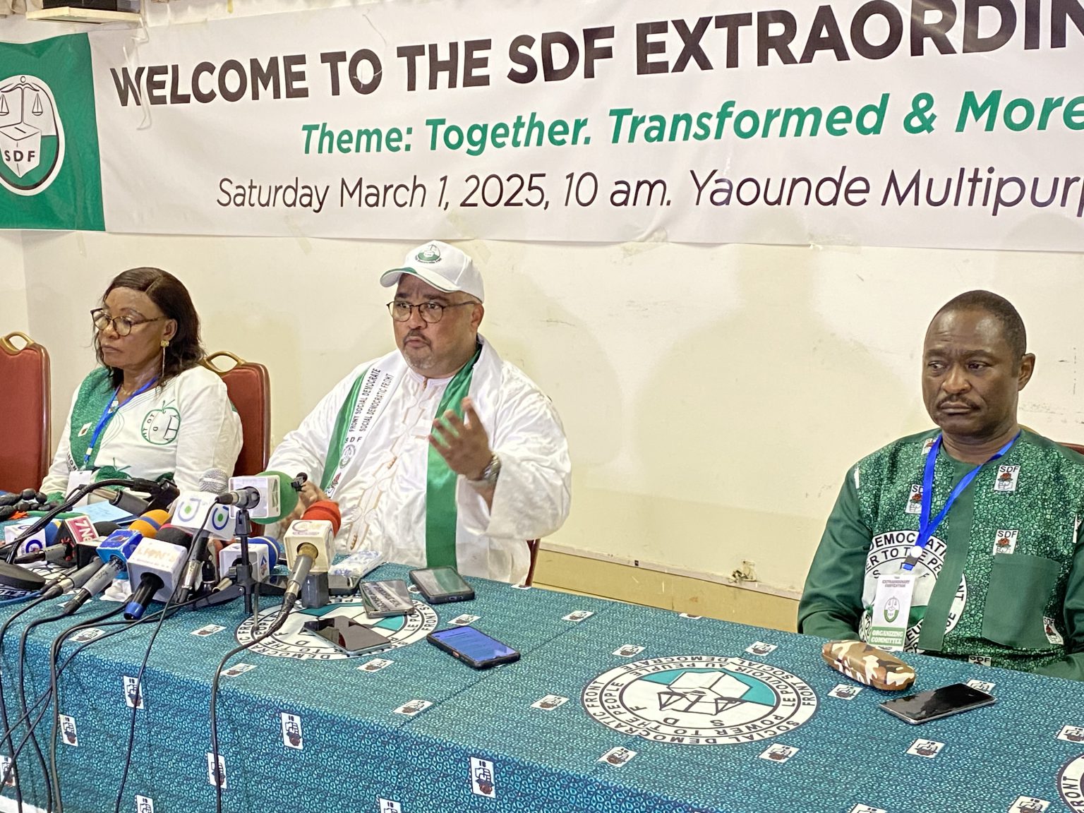 Cameroun : Présidentielle 2025, Joshua Osih investi candidat du SDF