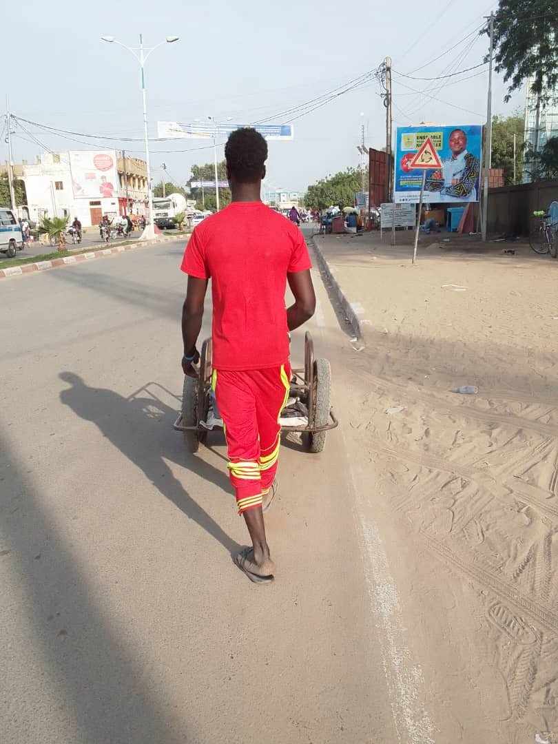 Tchad : pousse-pousse, un moyen de transport qui soulage les utilisateurs