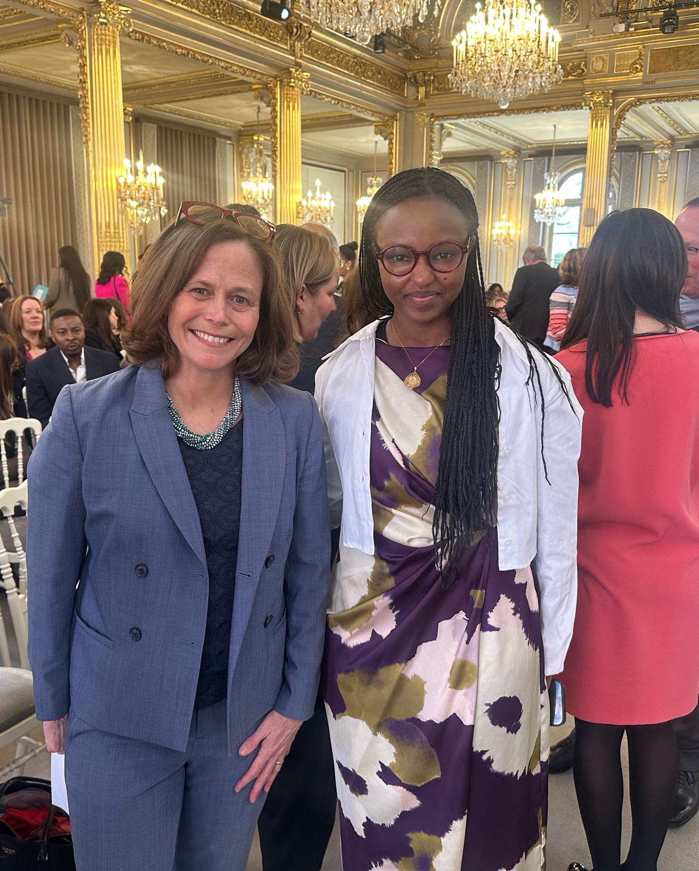 Journée internationale de la femme : Les femmes de la diaspora tchadienne à l'honneur à l'Élysée