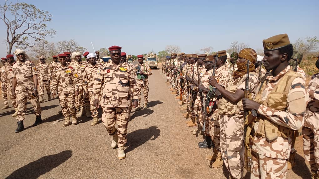 Tchad : Le CEMAT en mission auprès des forces armées du département du Lac Iro