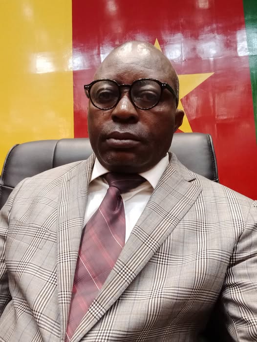 Jean Paul Ntsengue, candidat indépendant à l’élection présidentielle de 2025 au Cameroun.