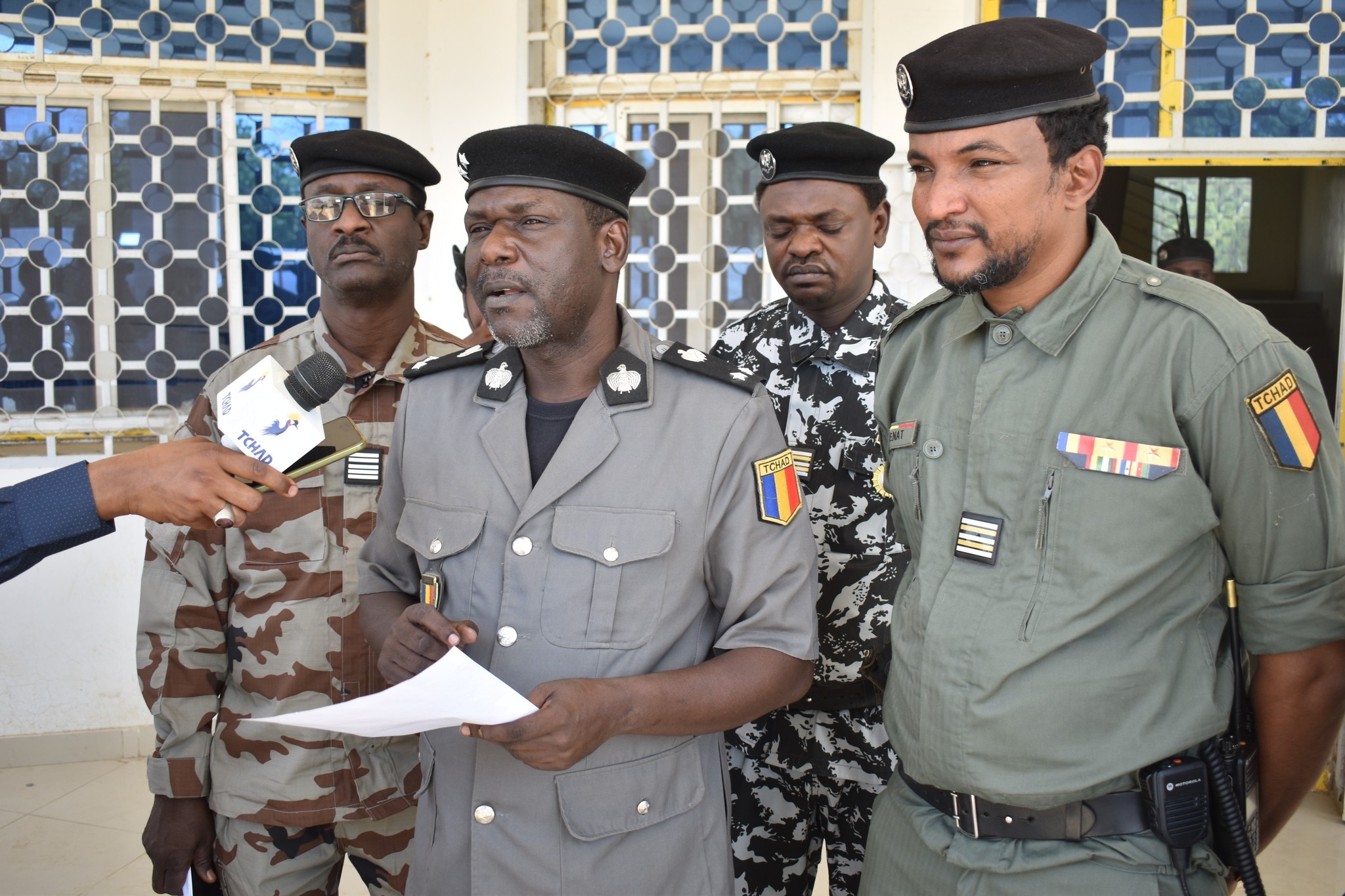 Tchad : La Police Nationale présente 13 individus impliqués dans des actes criminels