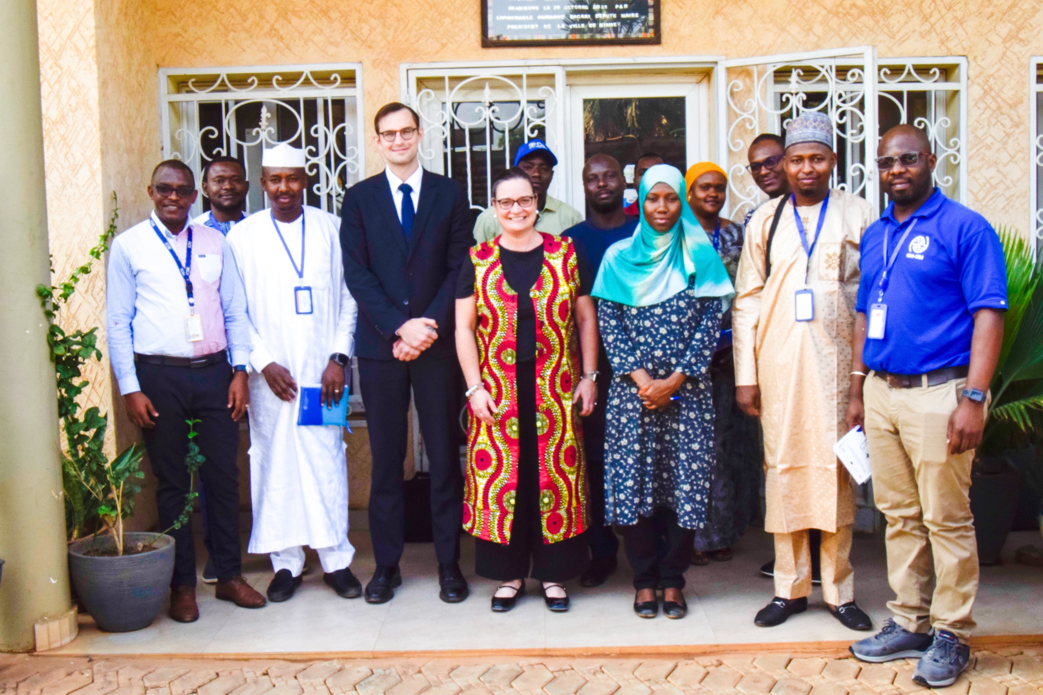 Réunion avec l'Agence danoise pour le développement international  et les consulats du Nigeria et du Tchad à Niamey