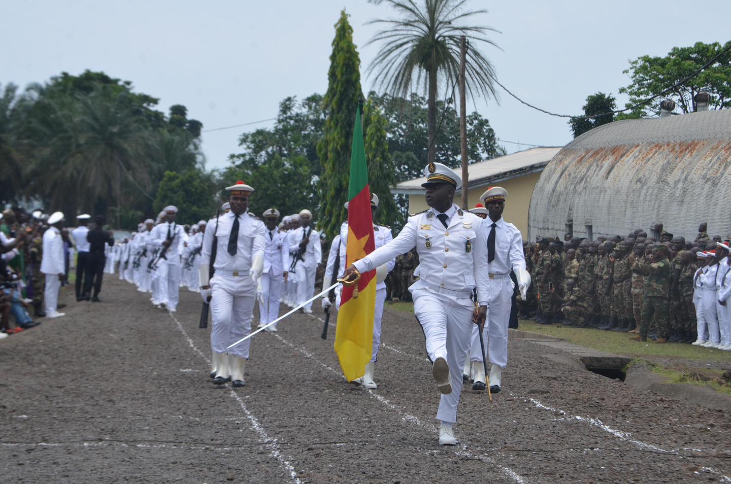 Cameroun : Fin de la Formation Élémentaire de Spécialité du Contingent Marine 2024