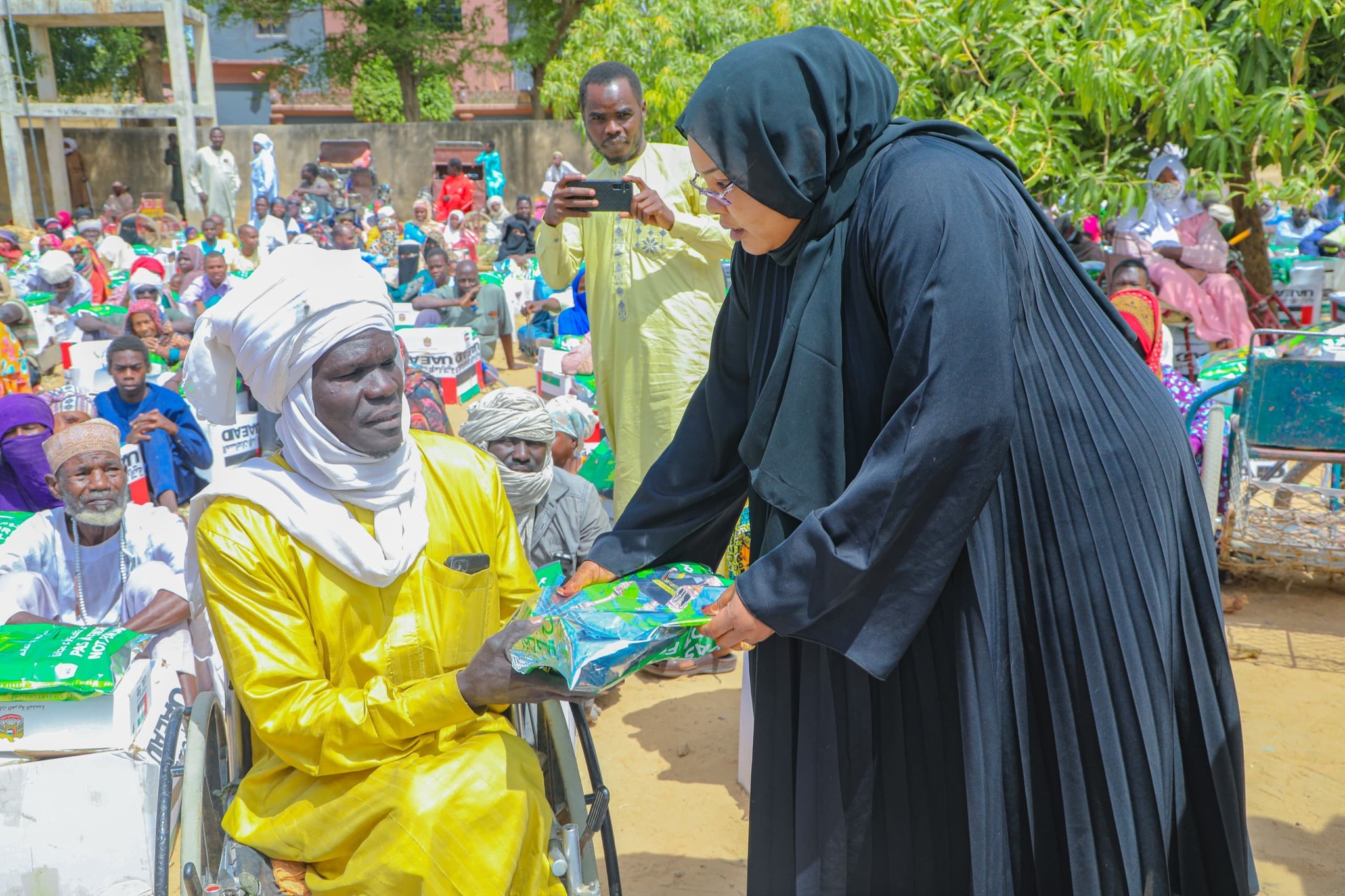 Tchad : Distribution de kits de vivres en faveur des couches défavorisées