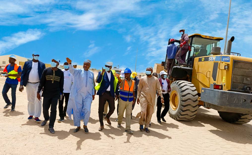 Tchad : Visite du Ministre de l'Eau et de l'Énergie à Djarmaya