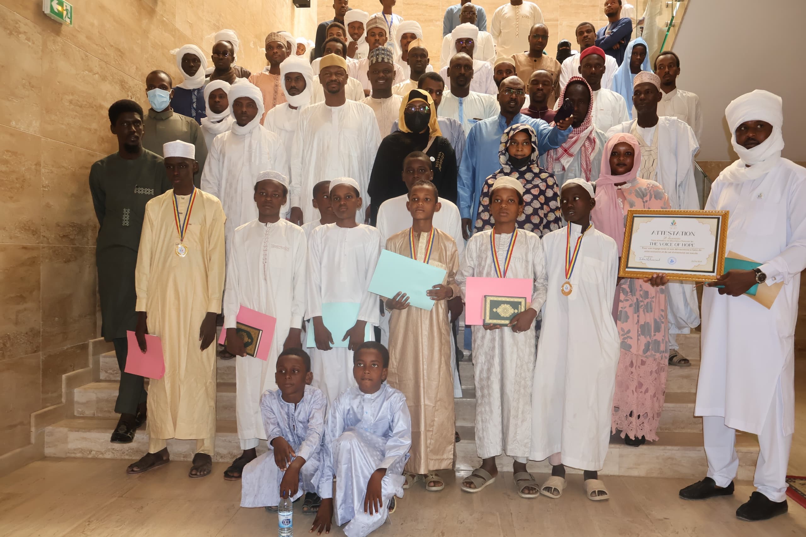 Tchad : Clôture de la compétition de lecture du Saint Coran organisée par "The Voice Of Hope"