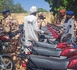 Tchad : Au Sila, 100 motos et 3 ambulances remis pour renforcer la sécurité et les services de santé