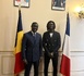 Betel Casimir, champion du monde de taekwondo, reçu par l'ambassadeur du Tchad en France