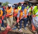 Tchad : Une grande opération de salubrité  organisée au marché de Mil dans le 4ème arrondissement de N'Djaména