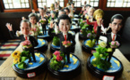 Hangzhou artist creates dough figurines of G20 leaders to symbolize wish for world peace