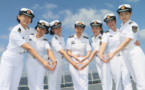 Feature: Female sailors on escort mission in Gulf of Aden