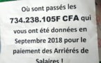 Tchad : d'ex-agents du PNSA et de l'ONDR protestent devant le ministère de l'Agriculture