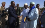 Le président Idriss Déby en séjour à l'Est du Tchad