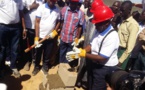 Tchad : pose de la pierre de construction d'une école au 9ème arrondissement de N'Djamena