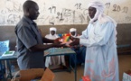 Tchad : don de fournitures scolaires à Nergui