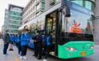 Chinese cities introduce customized bus routes for students to minimize COVID19 transmission risk