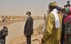 N'Djamena : le président inspecte les travaux de renforcement des digues de Walia