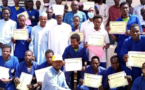 Tchad : remise d’attestations à des apprenants en énergie solaire et mécanique à Ati