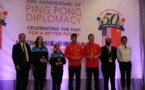 Commemorative activity marking 50th anniversary of China-U.S. Ping Pong Diplomacy held in Houston