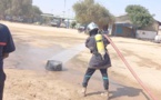 Tchad : les sapeurs-pompiers d’Abéché en formation