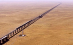 China opens last section of world’s first rail loop around desert